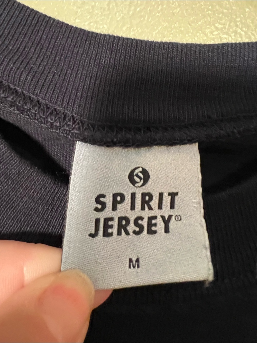 Spirit Jersey Unisex Size Medium Long Sleeve T-Shirt Navy Blue Orange Denver CO - Picture 9 of 10